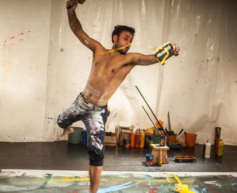 Photographie du spectacle Plock ! de la Compagnie Grensgeval